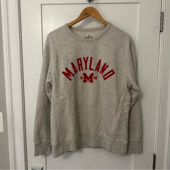 University of Maryland Crew Neck Sweatshirt - Picture 1 of 3
